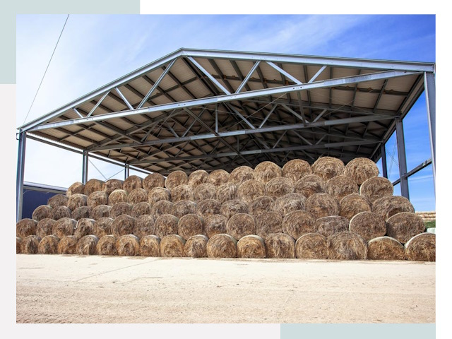 Строительство сенохранилищ в Сосногорск от 619 руб.