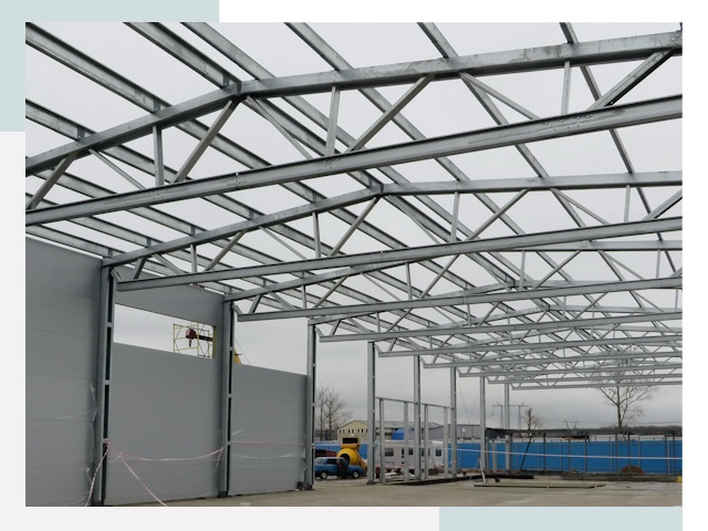 Строительство складов в Сосногорск от 619 руб. за м²