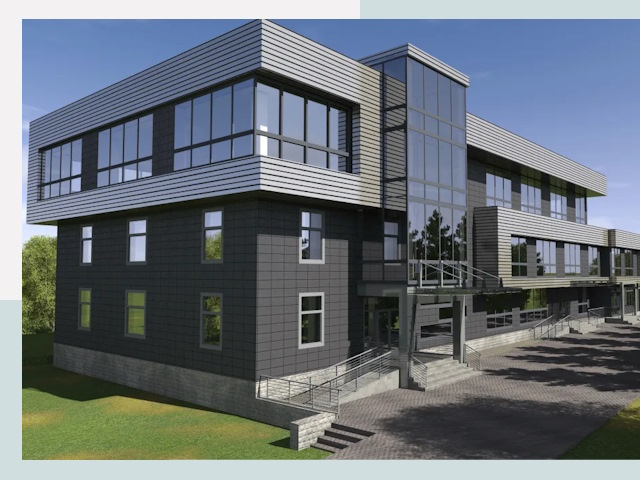 Административные здания в Сосногорске