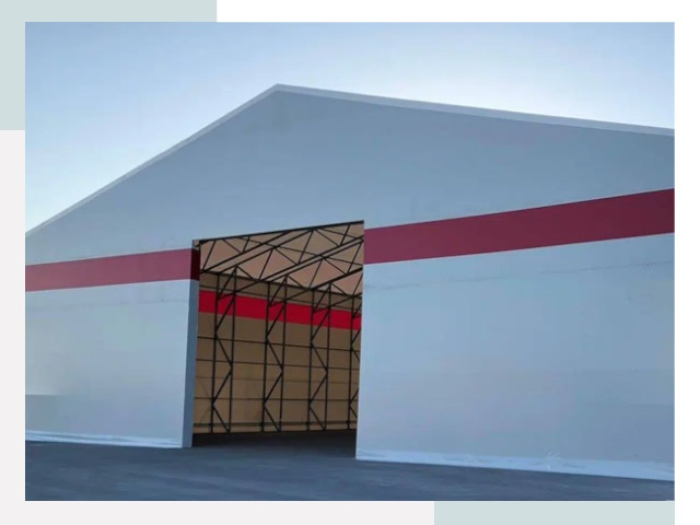 Быстровозводимые ангары в Сосногорске