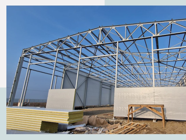 Утепленные ангары в Сосногорск от 619 руб. за м²