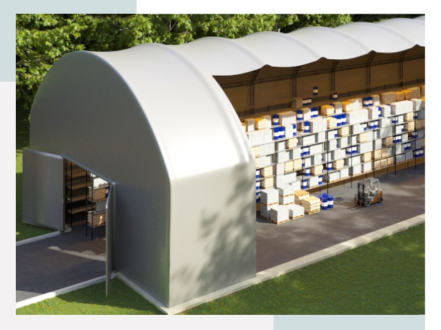Тентовые ангары в Сосногорске