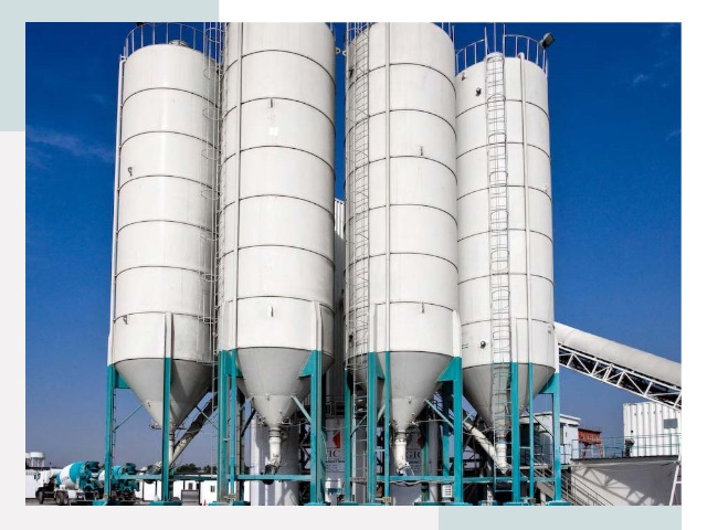 Строительство цементных силосов в Сосногорске