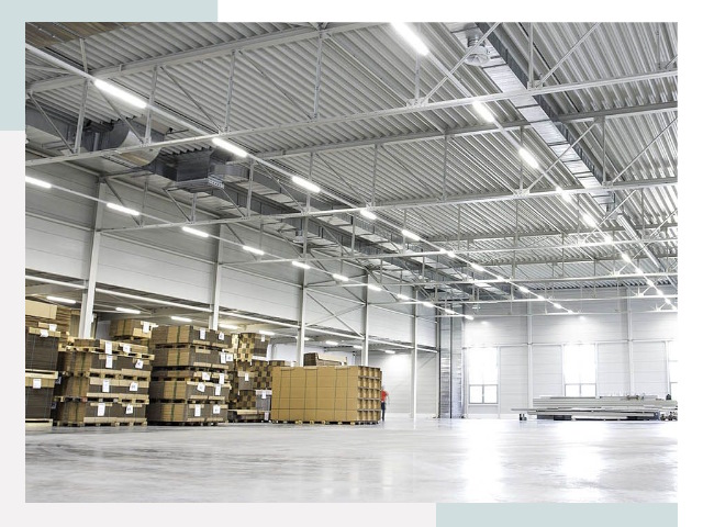 Освещение ангаров в Сосногорске