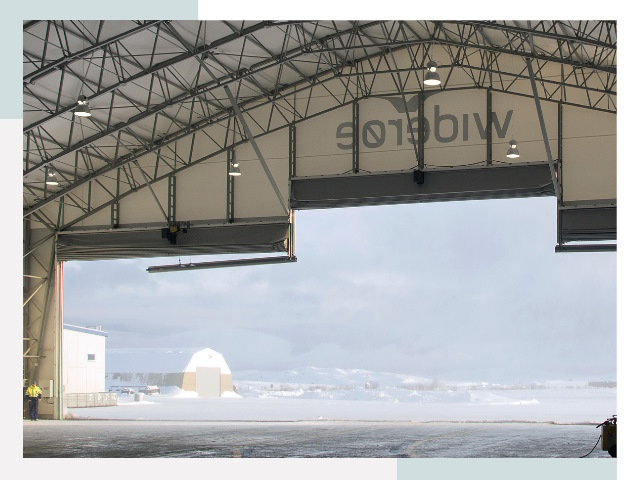 Ворота для ангаров в Сосногорске