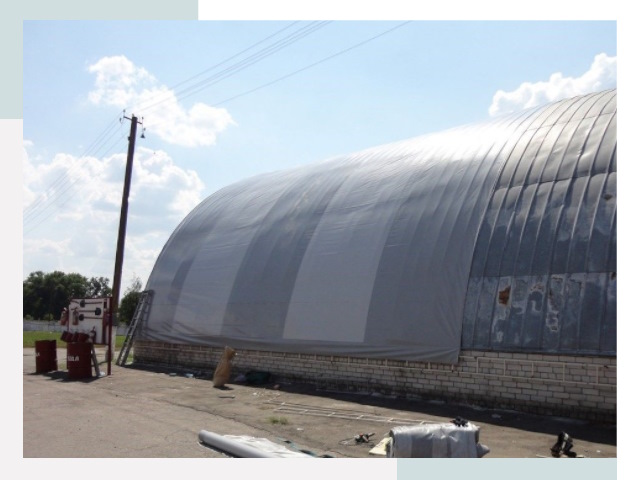 Ремонт ангаров в Сосногорске