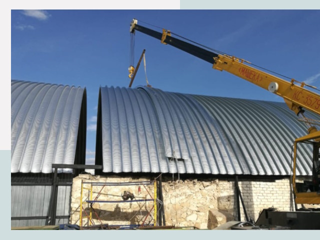 Реконструкция ангаров в Сосногорске от 619 руб.