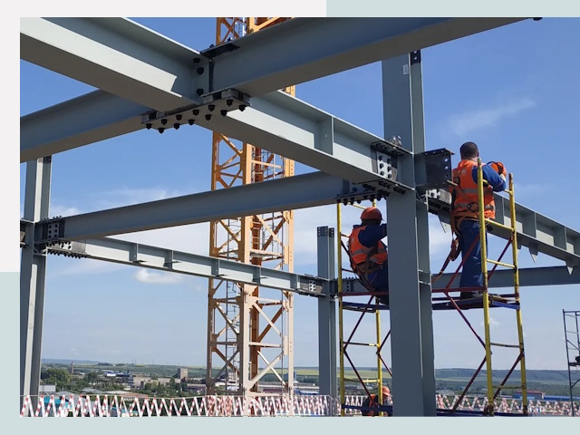 Монтаж металлоконструкций в Сосногорске