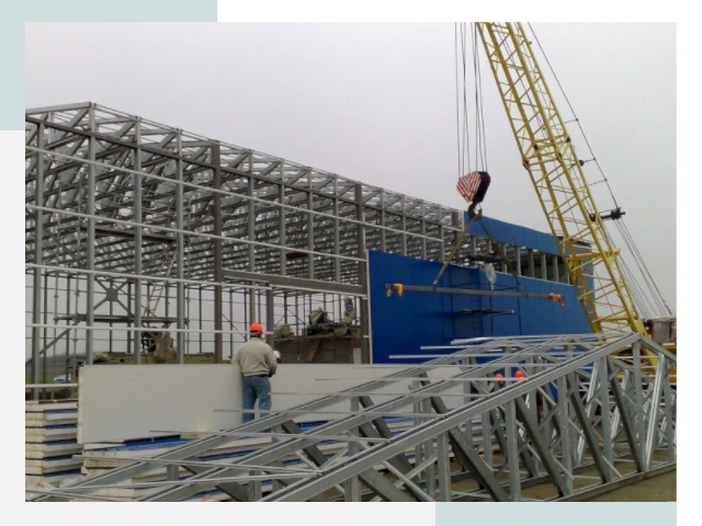 Монтаж ангаров в Сосногорске